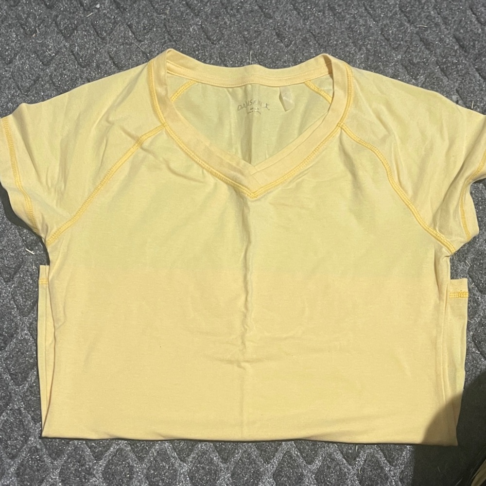 Light Yellow Short Sleeve Tee